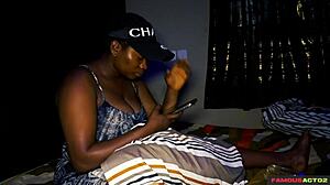 Nigerian girls craved intense sex right at dawn.