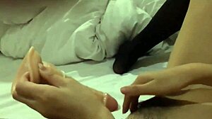 Asian Young 18+ Babe Sucks Cock In Sexy Session