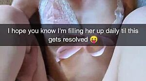 Cheating Milf Wife Gets Rough POV Creampie from Nerd on Snapchat - Richelle Rose