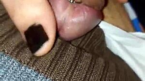 do you like piercings on my cute crossdressing thigh highs?