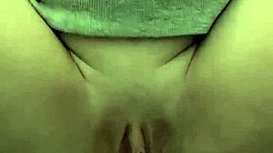 I feel my pussy stretching wide around this massive dildo pushing deeper inside