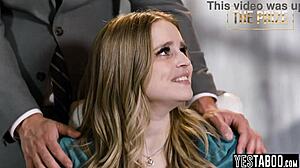 Curvy big boobs MILFs fuck stepfamily to win prize on a game show.