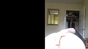 my dildo is in my tight teen ass, feels so good ahh