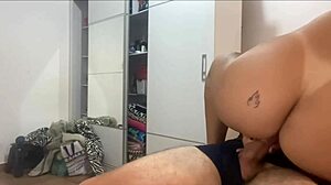 Video called best friend watched me fucking crossdressing flashing big cock 😈