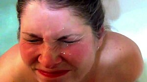 lynnette lyons milf gets facial after interview