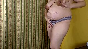 Cheating Wife's Pussy Creampied in Cuckold Threesome Session