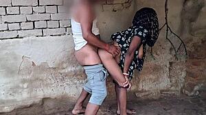 Why Does Husband Dominate Wife In Tiny Hut With Anal Creampie Action