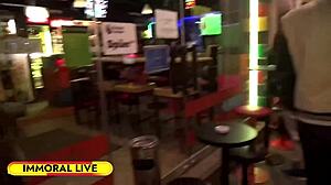 Stepdad's buddy Dean is spanking and spitroasting his friend's daughter Ayda right now!