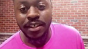 A private strip tease in warm weather