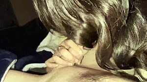 Close-up head blowjob cum in mouth cumshot swallowed