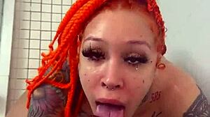 Naked Pretty Girl With Big Ass Sucks Monster Cock In Hot Miami Summer