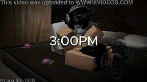 Catching My Busty Childhood Friend Masturbating And Teaching Her Passionately.