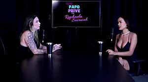 Watch Alice Vasconcelos' Best Moments in Papo Prive on Sheer Red