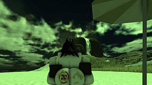 Bitch Gets Fucked Hard by Black Guy on the Beach with Big Tits and Ass Creampie