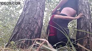 We Hid Under A Tree From The Rain And Had Sex To Keep Warm - Lesbian Illusion Girls