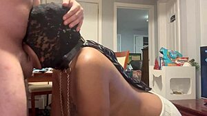 the dominant master took control whipping and slapping his black slave. she puked during intense facefucking and gagging