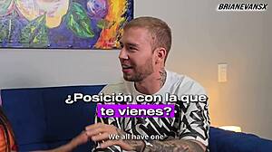 Mariana Martix's Hot Interview with Big Tits and Ebony Ass