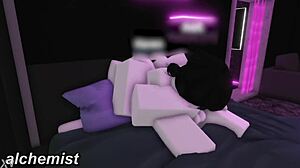 Whore fucked in new condo with big tits goth