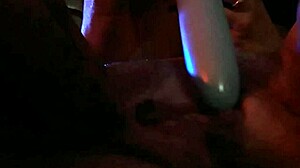 Point of view fingering with toys during masturbation