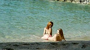 Veronica Leal and Alexis Crystal enjoy outdoor anal threesome!