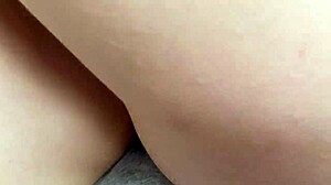 in this narrative, i rub my dripping wet pussy through panties until cumming with legs twitching and big labia majora exposed