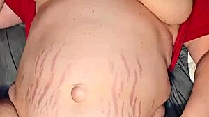 this solo performer experiences a full body orgasm