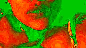 look at bluee's horny face as her pussy gets licked!