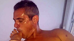 Do you love to fuck her while licking her feet?