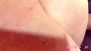 shy college girl gets birthday blowjob and missionary from father in law