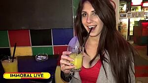 Stepdad's buddy Dean is spanking and spitroasting his friend's daughter Ayda right now!