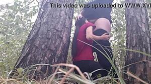 We Hid Under A Tree From The Rain And We Had Sex To Keep Warm - Lesbian Illusion Girls