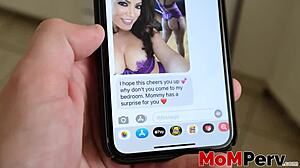 Brunette Stepmom Carmen Valentina Creampied By Stepson!