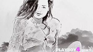 Sweet Milf Anetta Keys Strips Naked with Passion