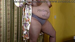 Cheating Wife's Pussy Creampied in Cuckold Threesome Session