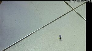 Giantess humiliates with nose fetish close-up