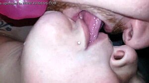 Love Making With Wife Double Dicking Her Pussy With Dildo And Watching Her Suck Cock