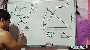 13 Sexual Math to Know Your Area X with Asian Student and Teacher in Bedroom