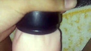 Asian Babe's Intense Toy Fucking Cumshot!