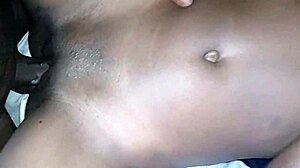 African Teen 18+ Shaved Pussy Fucked