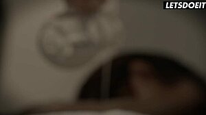 oily massage turns into a steamy session for claudia and caprice