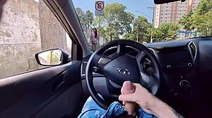 Bold Stranger Boldly Masturbates In Public Outdoor Area, Oh No!