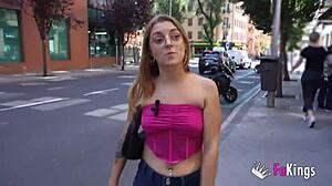 This neighbor lorena lopes eats chicken with semen after brutal cumshot at fakings.