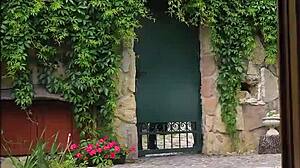 Pretty Brunette Lili Charmelle Gives Footjob To Her Fetishist Boyfriend