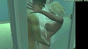 Latina Enjoys Anal Assfucking in Leather Shower Fantasy.