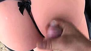 Did the wife gift her husband a blonde sex doll?