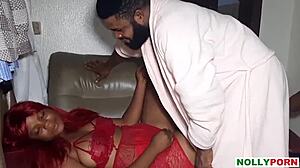 Krissyjoh wakes tall lizzy to enjoy his 8 inches cock