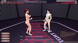 Losing Kinky Fight Club Match Against Kat Leads To Intense Fucking.