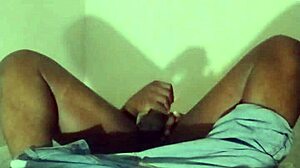 my new white bed for masturbating in squid position!