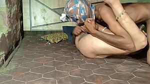 Nasty step sister shakes ass in bathroom domination.