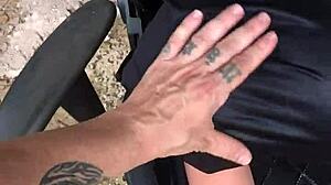 Did the wife gift her husband a blonde sex doll?